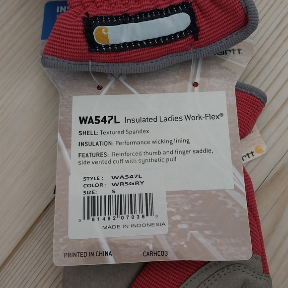 NWT Carhartt Insulated Work Gloves - Picture 4 of 4